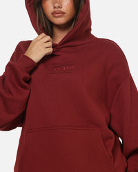 Carre Archive Hoodie Burgundy