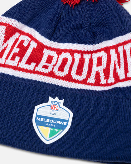 New Era Melbourne NFL Event Knitted Beanie Dark Blue