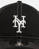 New Era New York Mets 'Contrast Chrome' 9TWENTY Casual Trucker Strapback Black