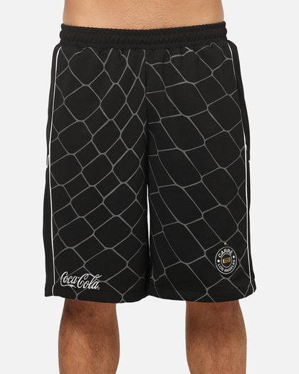 Carre Carre Carré X Coca Cola The Grid Mesh Shorts Black