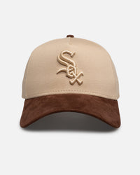 New Era Chicago White Sox 'Oat Brown Suede' 9FORTY A-Frame Snapback Brown