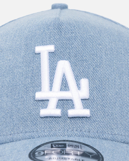 New Era Los Angeles Dodgers 'Denim' 9FORTY A-Frame Snapback Denim/Wheat/White