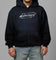 Loiter Chrome Logo Zip Hoodie Vintage Black