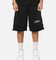 Saint Morta Gothic Layered Sweat Shorts Black