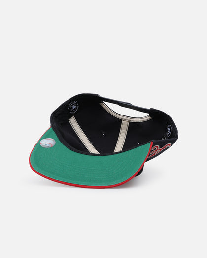 47 Brand Atlanta Braves 'The City Block Collection' Club Legacy '47 Captain Snapback Navy