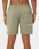 Carré Enhance Fleece Shorts Army Green