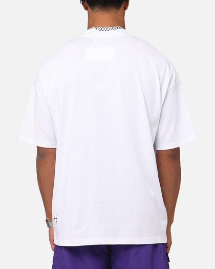 Saint Morta Saint Athletica Boxy T-Shirt White/Black
