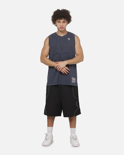Mitchell & Ness New York Knicks Patrick Ewing Summer Tank Navy