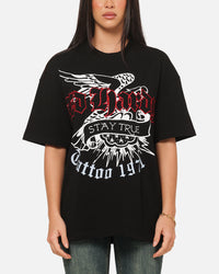 Ed Hardy Flash T-Shirt Black