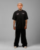 Loiter Star Child T-Shirt Black Acidwash
