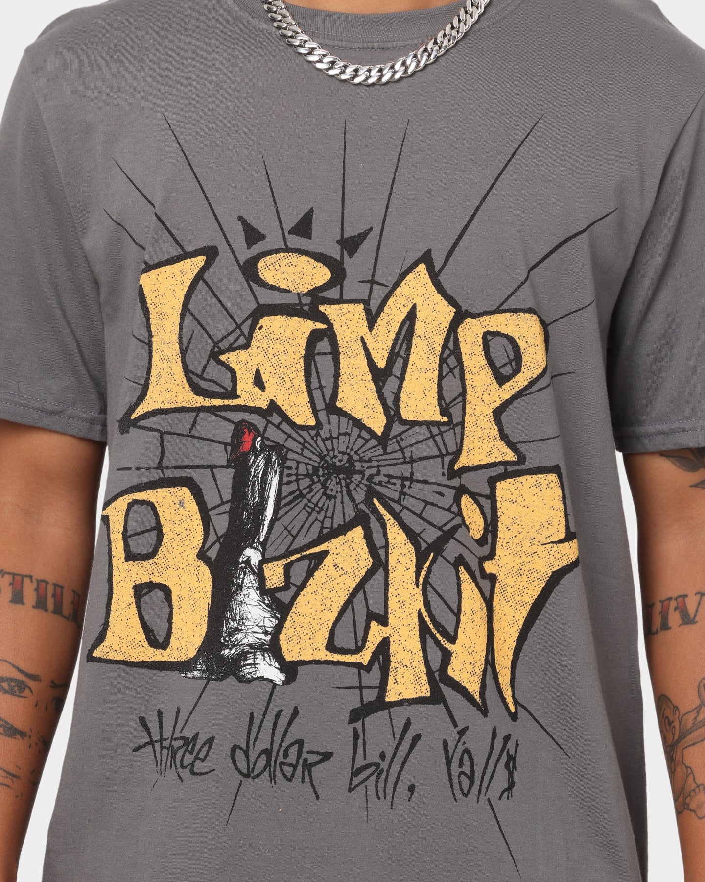 Limp Bizkit Dollar Bill T-Shirt Grey | Culture Kings