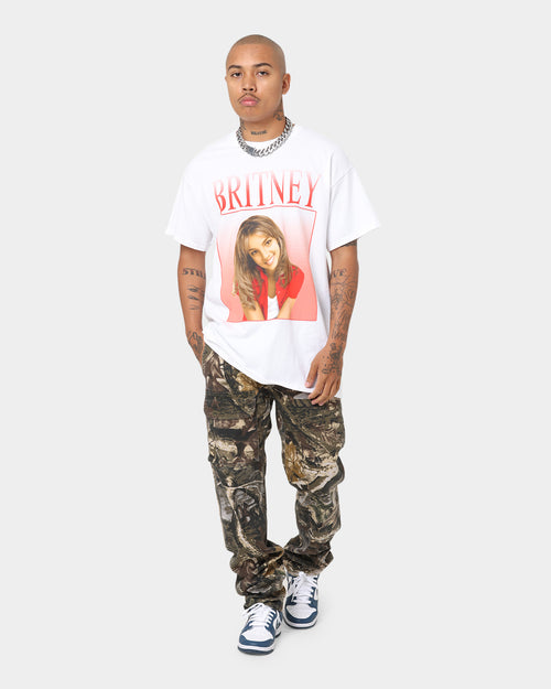Britney Spears Britney Homage T-Shirt White
