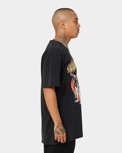 Aerosmith Angel Heart Vintage T-Shirt Washed Black