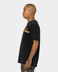 Bob Marley One Love One Heart Vintage T-Shirt Washed Black
