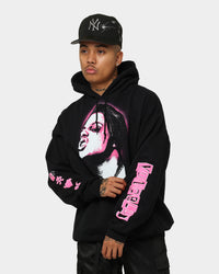 YUNGBLUD Icons Face Hoodie Black