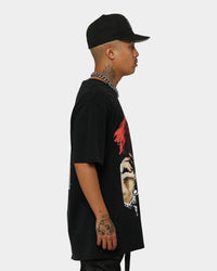 YUNGBLUD Life On Mars Tour Vintage T-Shirt Washed Black