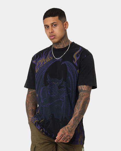 Disney Chernabog Vintage T-Shirt Washed Black