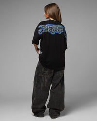 Loiter Airbrush Panther T-Shirt Black