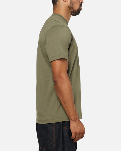 Lacoste Soft Branding Croc Logo T-Shirt Olive