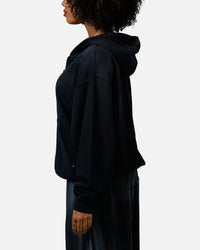 American Thrift Zip Hoodie Washed Black