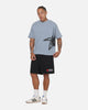 S Double Timeless Poplin Volley Beach Shorts Black