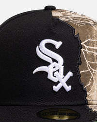New Era Chicago White Sox 'Split Realtree' 59FIFTY Fitted Black