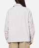 Carre Oxford Stripe Long Sleeve Button Up Shirt White/Green