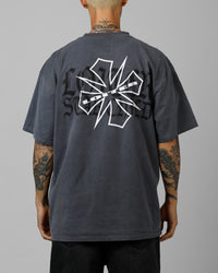 Loiter Phantom Sigil T-Shirt Washed Charcoal