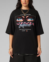 Loiter Ninja Vintage T-Shirt Vintage Black