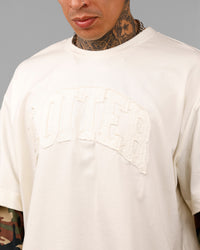Loiter Impact Long Sleeve T-Shirt Washed White/Camo