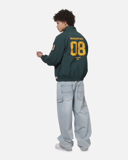 Mitchell & Ness Wallabies Spray Jacket Emerald Green