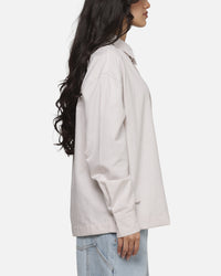 Carre x Disney M&F Long Sleeve Oxford Shirt Ecru/Dark Khaki