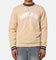 Tommy Jeans TJM Reg Tipping Varsity Crewneck Tawny Sand