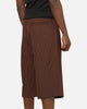 Carre Heritage Pleated Shorts Brown