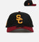New Era University Of Southern California Trojans 'USC Pack' 9FORTY A-Frame Snapback Black/Burgundy