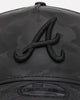 New Era Atlanta Braves 'Camo' 9FORTY A-Frame Trucker Snapback Black