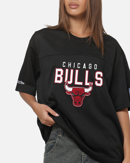Mitchell & Ness Chicago Bulls Basketball Mesh T-Shirt Black