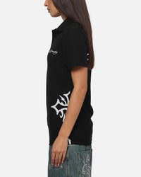 Ed Hardy Euro Polo Shirt Black