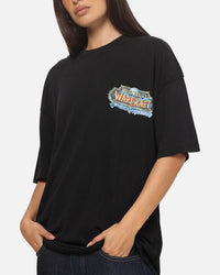 73Studio X Warcraft Frostmourne Hungers T-Shirt Black Acidwash