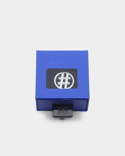 BEENTRILL Generation Hashtag Ring Sterling Silver