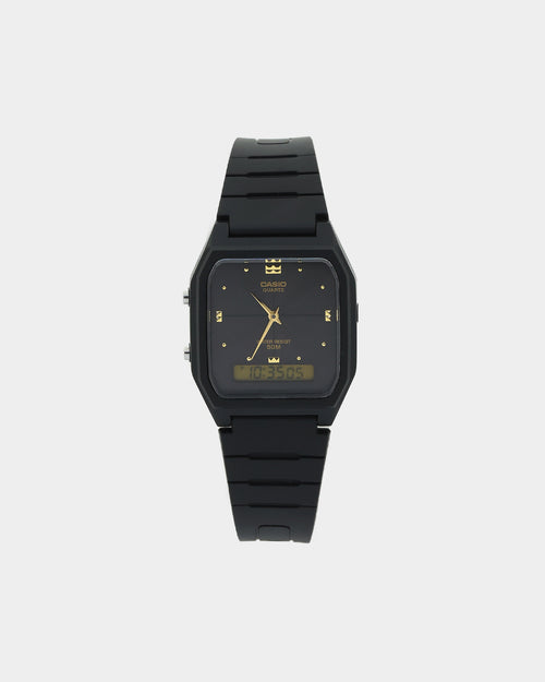 Casio AW48HE-1A Watch Black/Gold