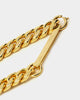 Saint Morta Custom Alpha 2 Letter Chain Gold