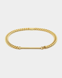 Saint Morta Custom Alpha 4 Letter Chain Gold