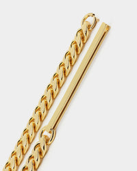 Saint Morta Custom Alpha 4 Letter Chain Gold