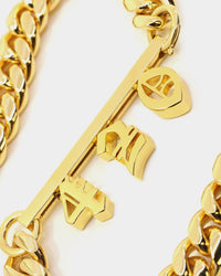 Saint Morta Custom Alpha Numbers Gold