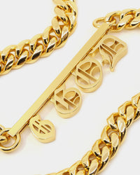 Saint Morta Custom Alpha Numbers Gold