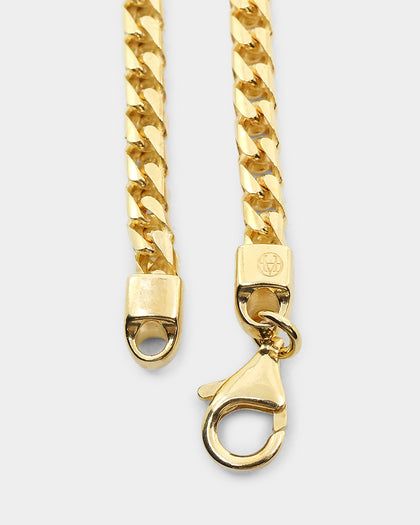 House Of Auric 3.7mm Franco Chain 18K Gold Vermeil