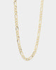 House Of Auric 4.8mm Figaro Chain 18K Gold Vermeil