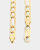 House Of Auric 4.8mm Figaro Chain 18K Gold Vermeil