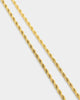 NXS 3mm Rope Chain Gold
